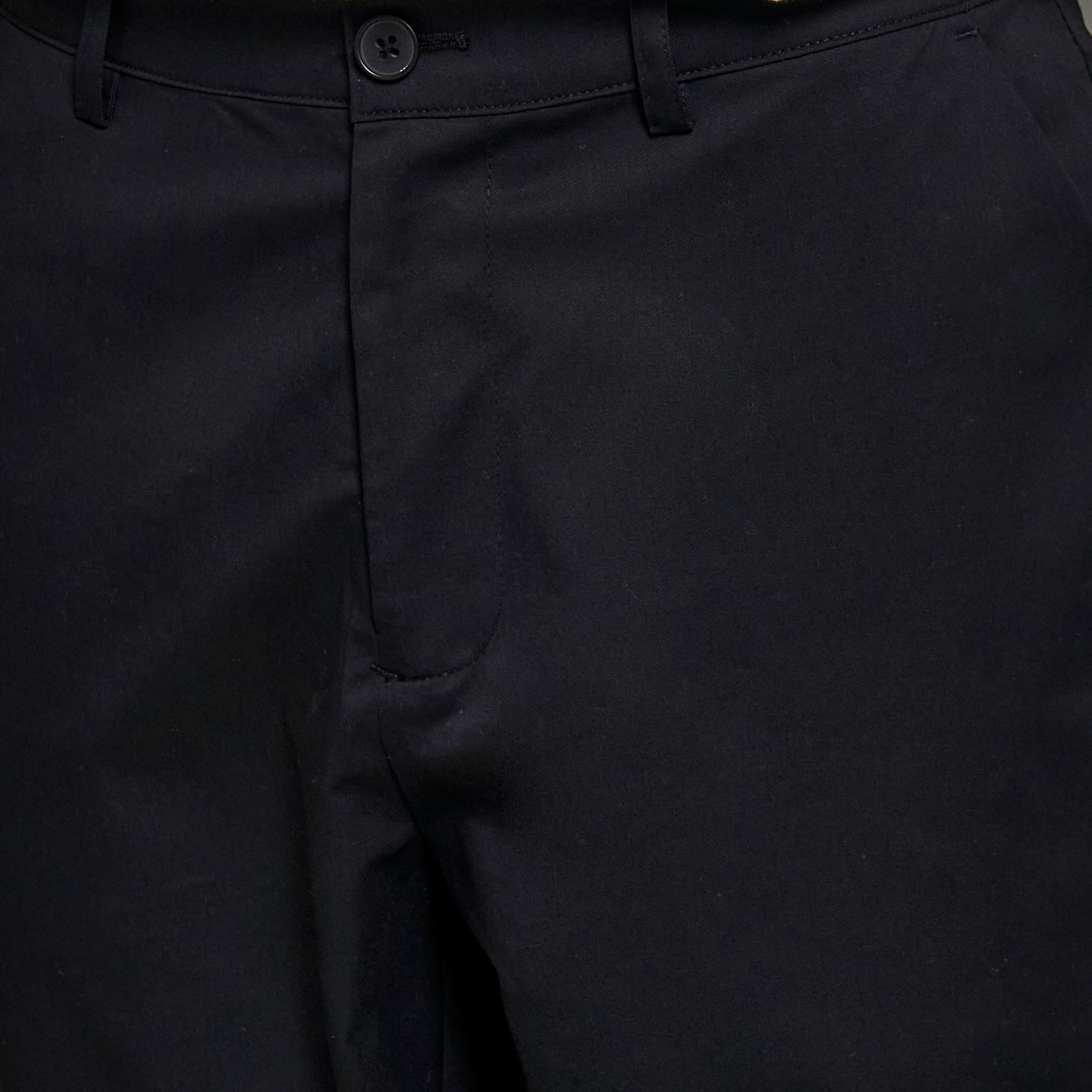 Emperor Men Regular Fit Twill Trousers-men-clothing-bottoms-trousersandchinos-trousers-image-2