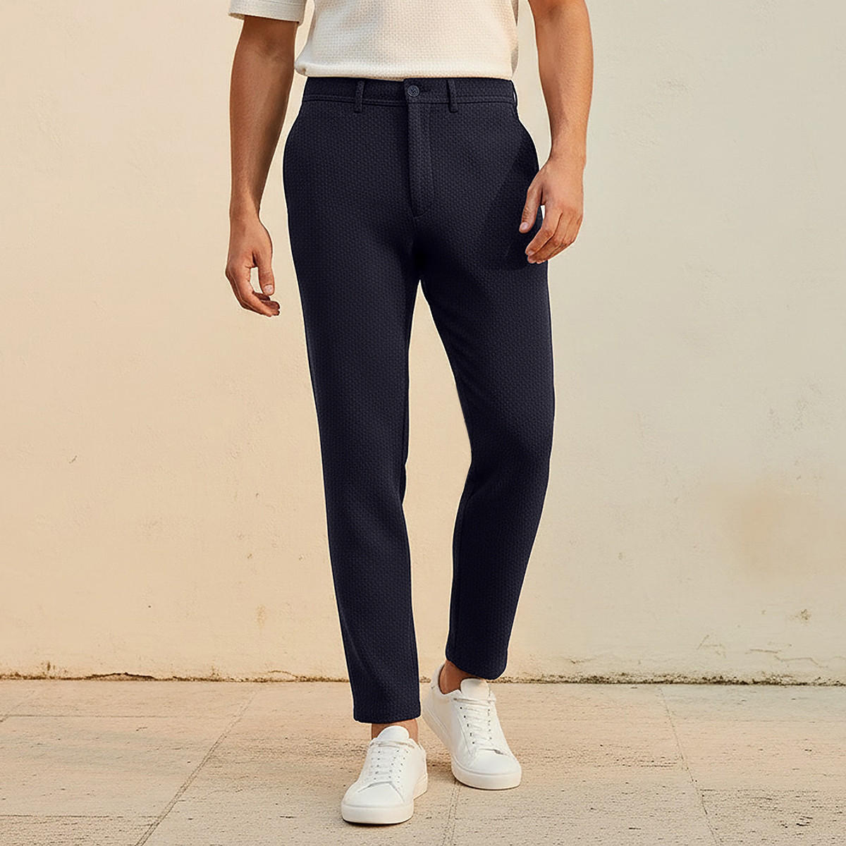 بنطلون رجالي بقصة عادية للرجال-men-clothing-bottoms-trousersandchinos-trousers-image-4