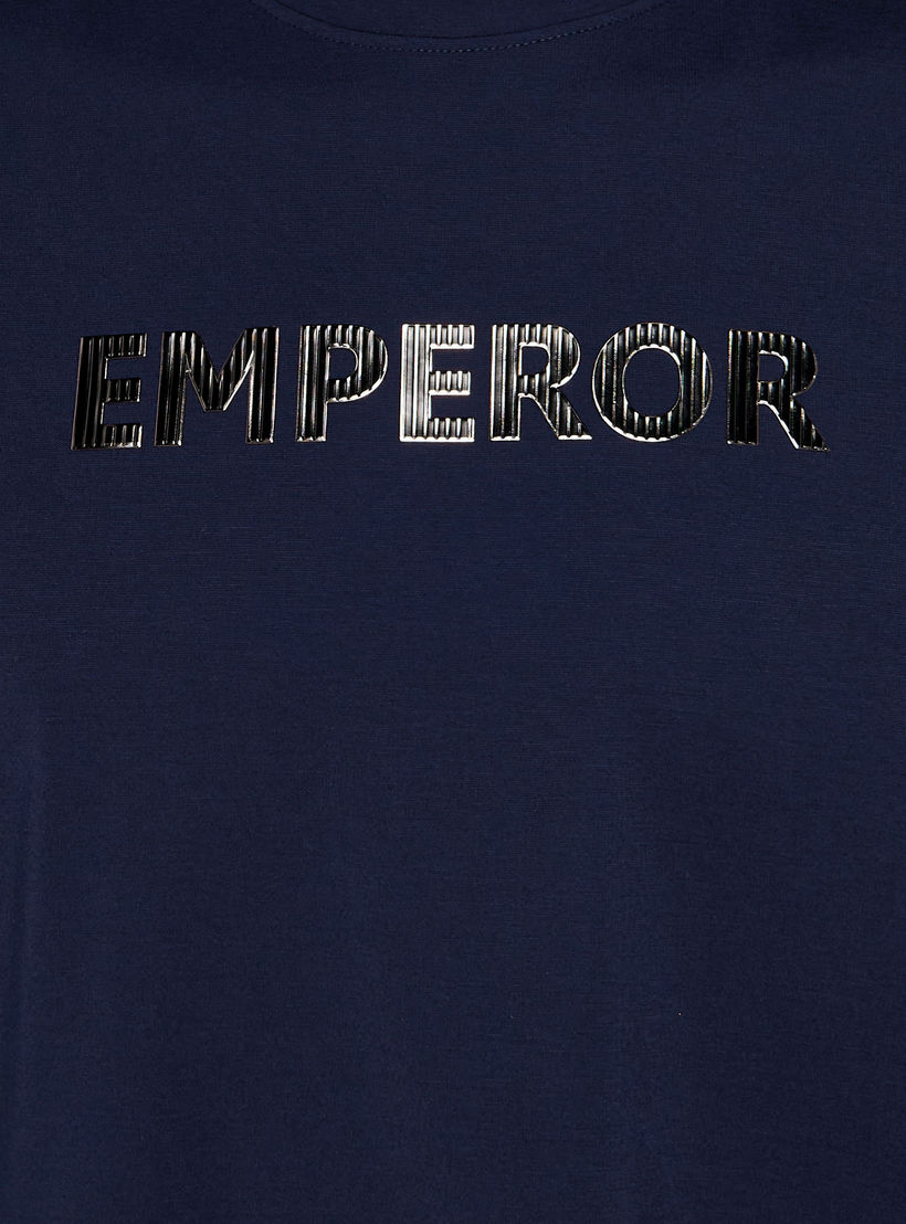 تيشيرت بأكمام قصيرة ورقبة ضيقة وقصة عادية من إمبيرور-men-clothing-tshirtsandpolos-tshirts-image-3