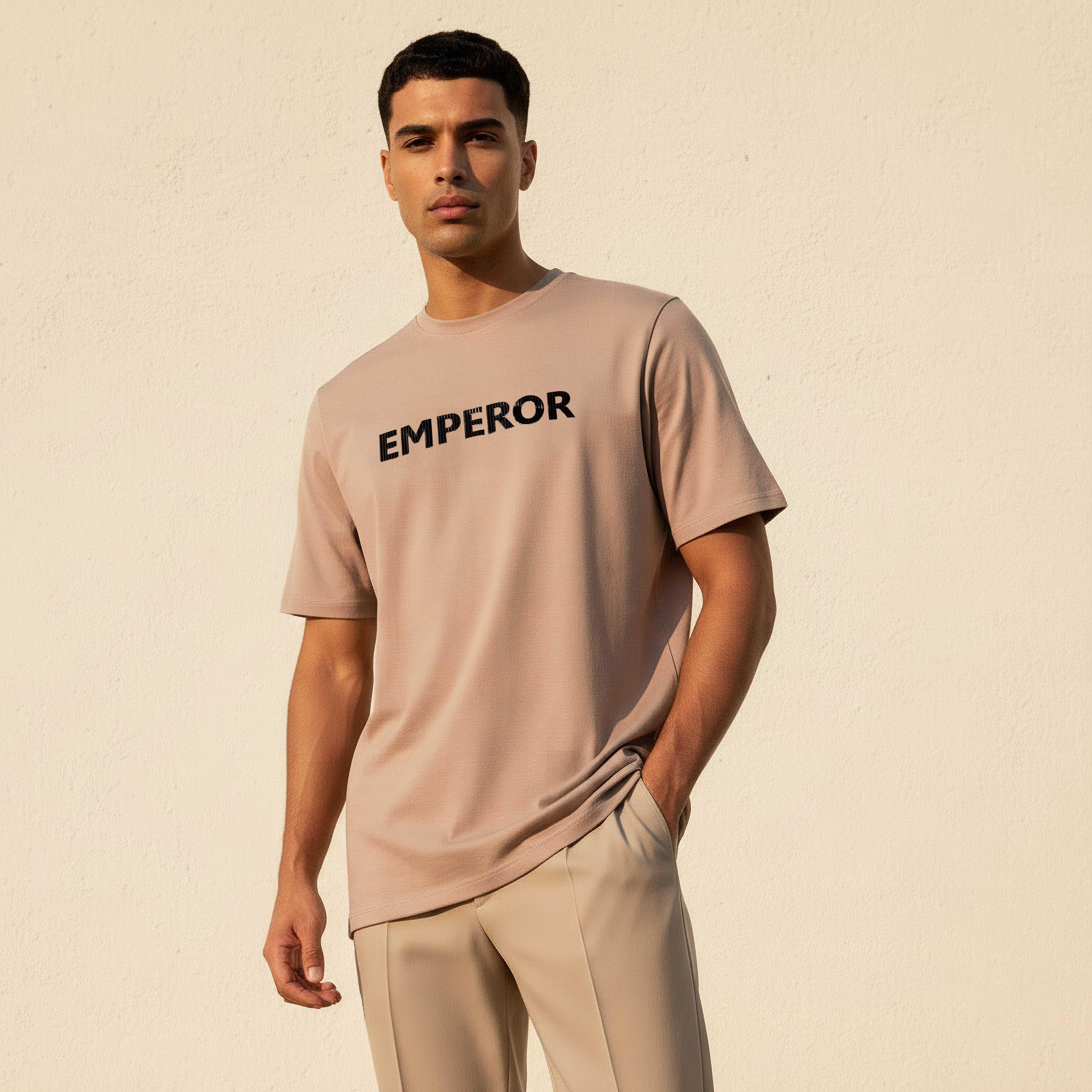 Emperor Regular Fit Crew Neck Short Sleeve T-shirt-men-clothing-tshirtsandpolos-tshirts-image-1