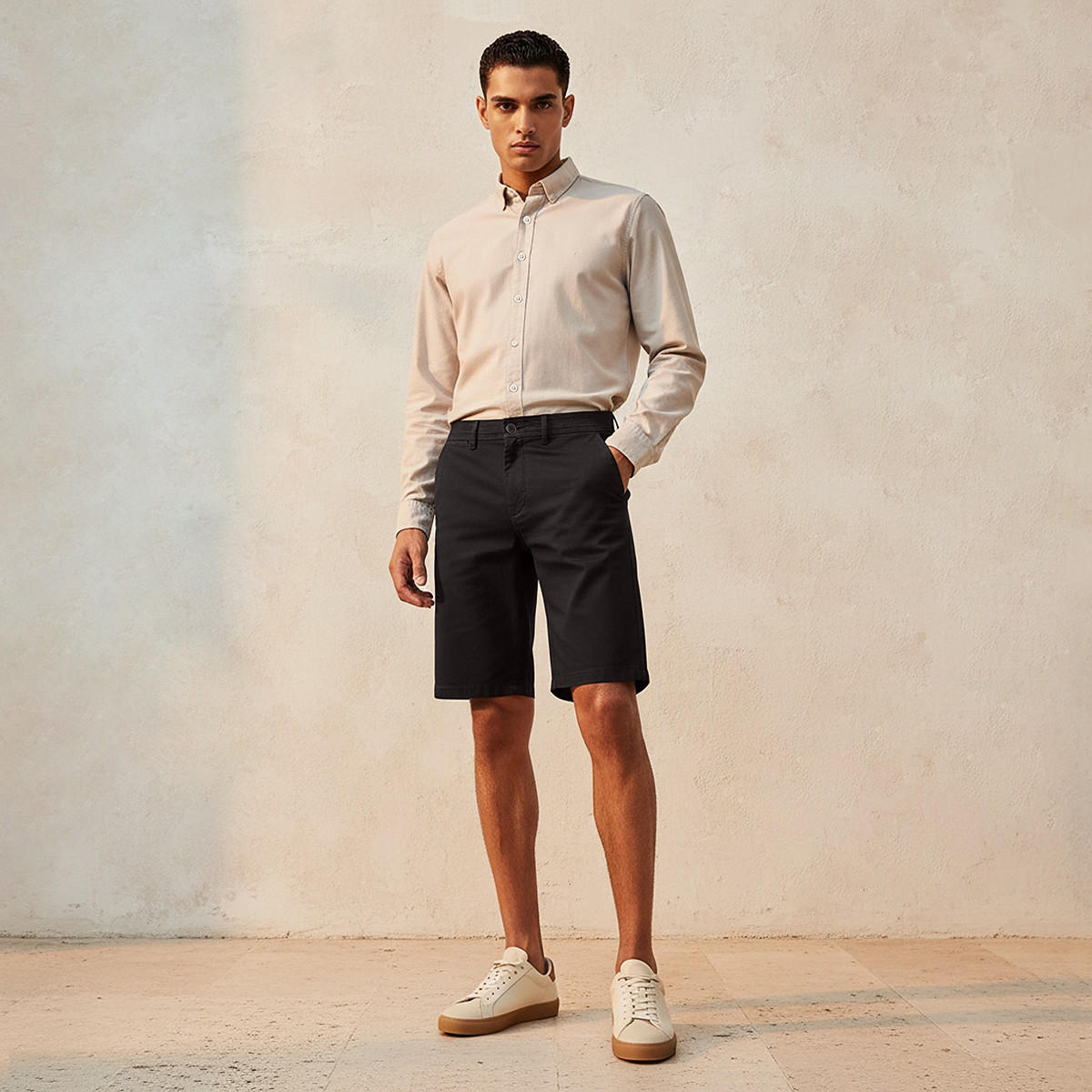 Men Slim Fit Shorts-PROMO_SP_SA_2FOR99_110625-image-3