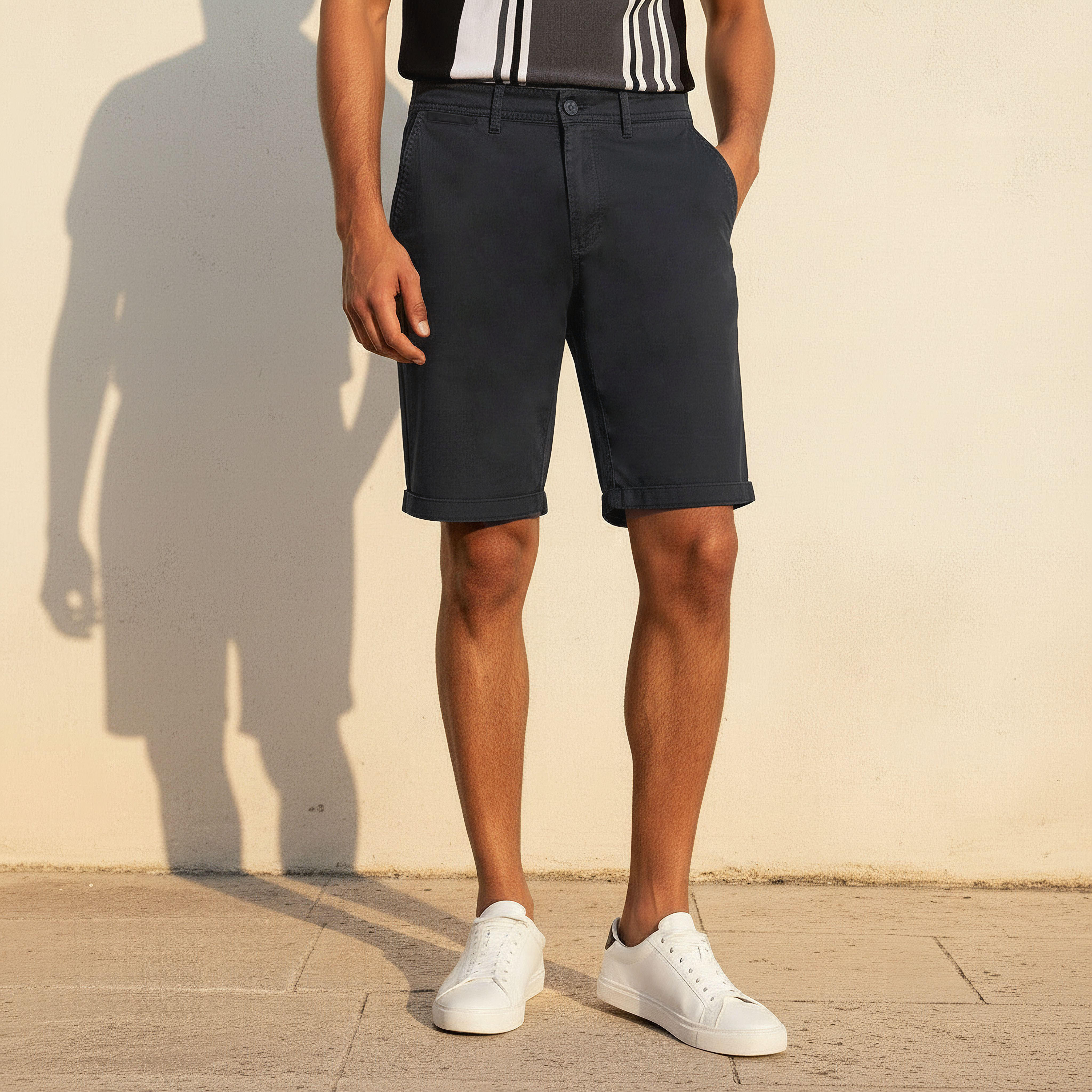 Men Slim Fit Shorts-PROMO_SP_SA_2FOR99_110625-image-1