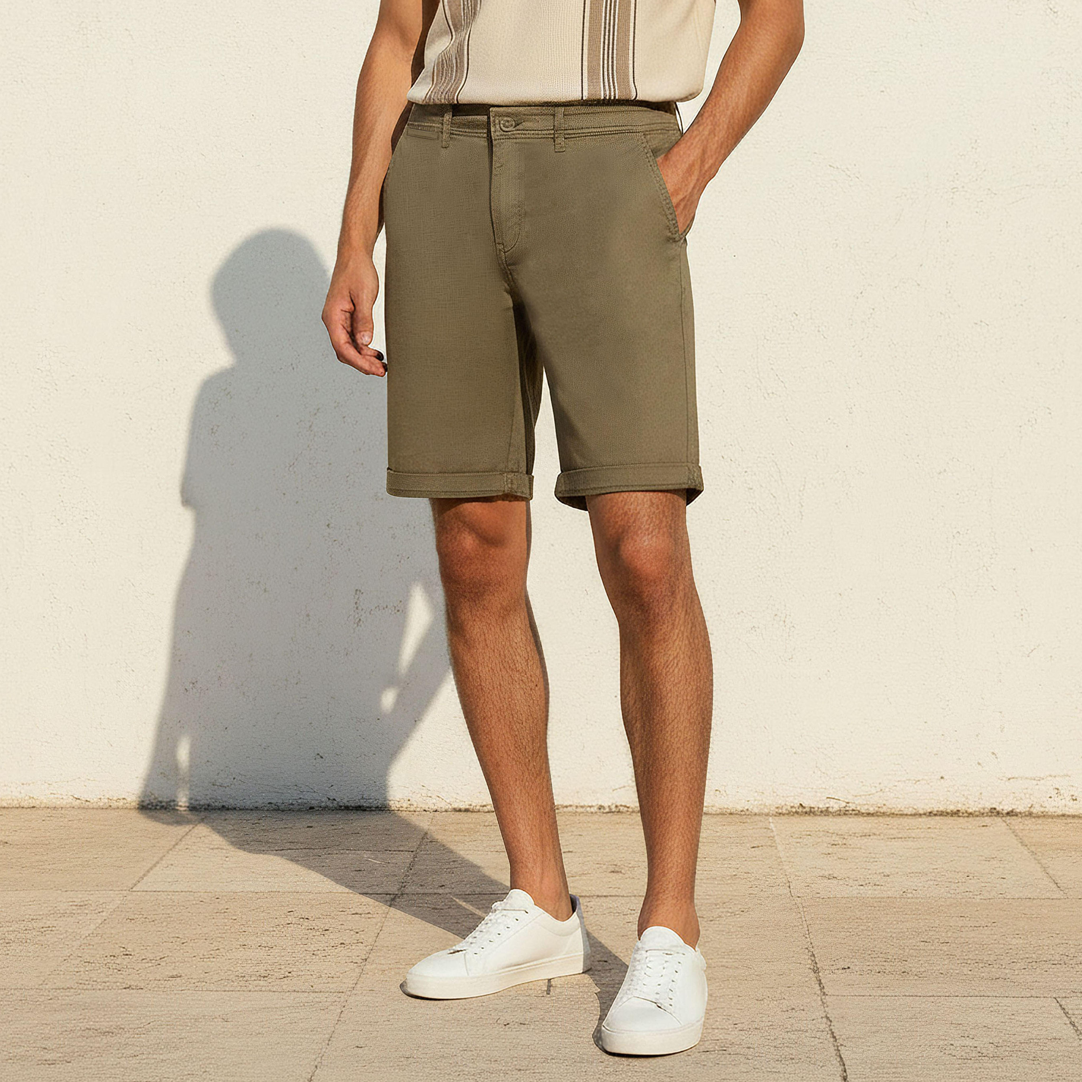 Men Slim Fit Shorts-PROMO_SP_SA_2FOR99_110625-image-1