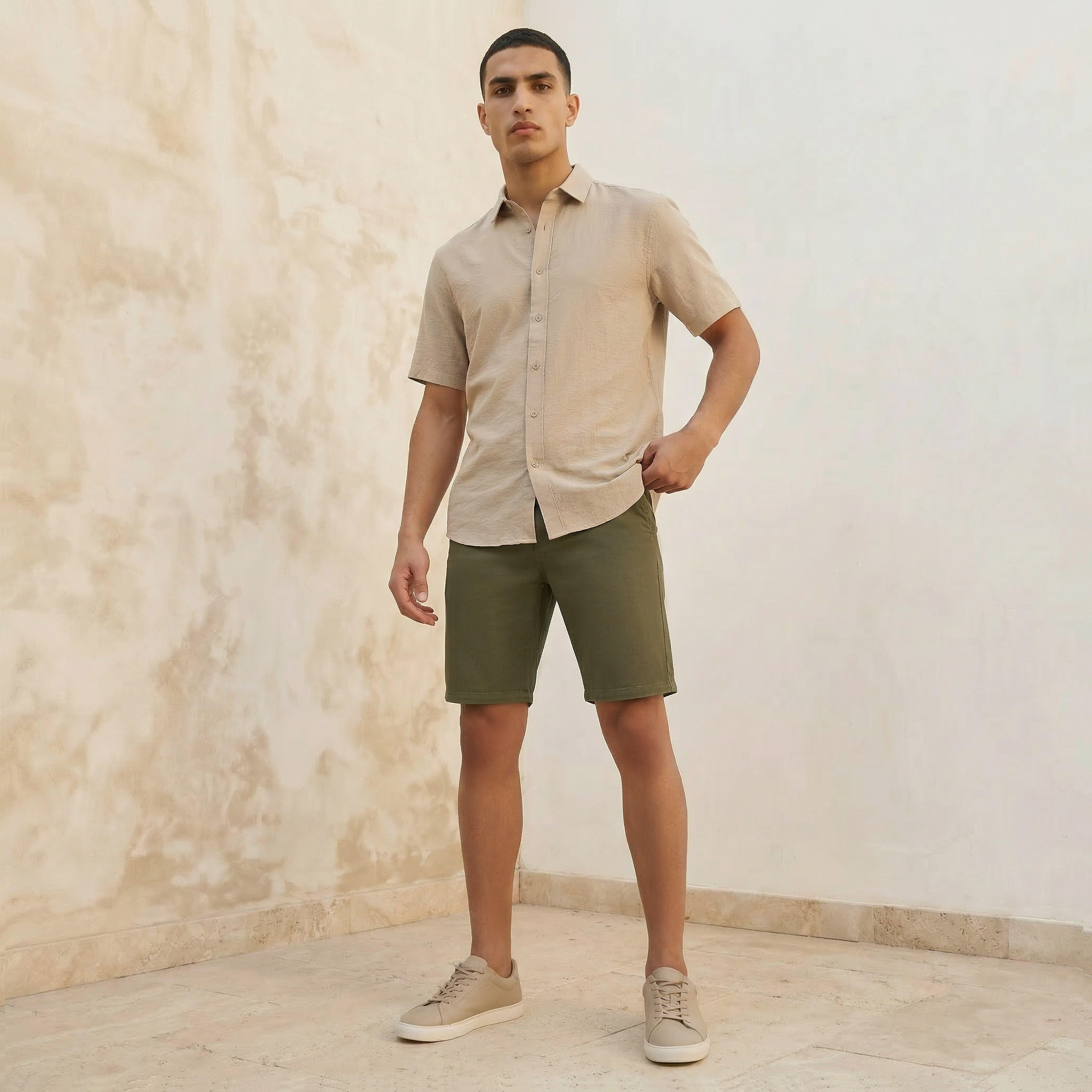 Men Slim Fit Shorts-PROMO_SP_SA_2FOR99_110625-image-3