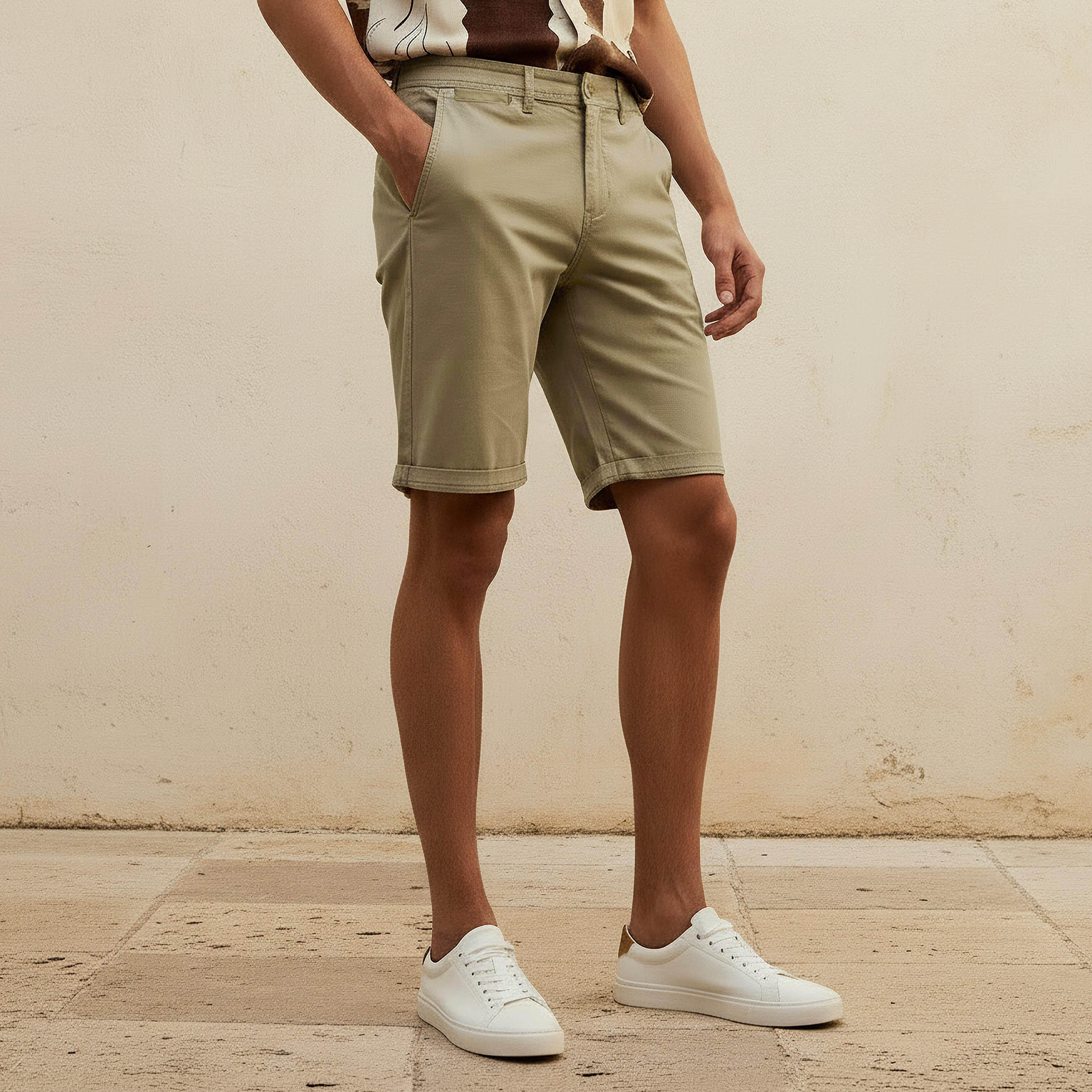 Men Slim Fit Shorts-PROMO_SP_SA_2FOR99_110625-image-1