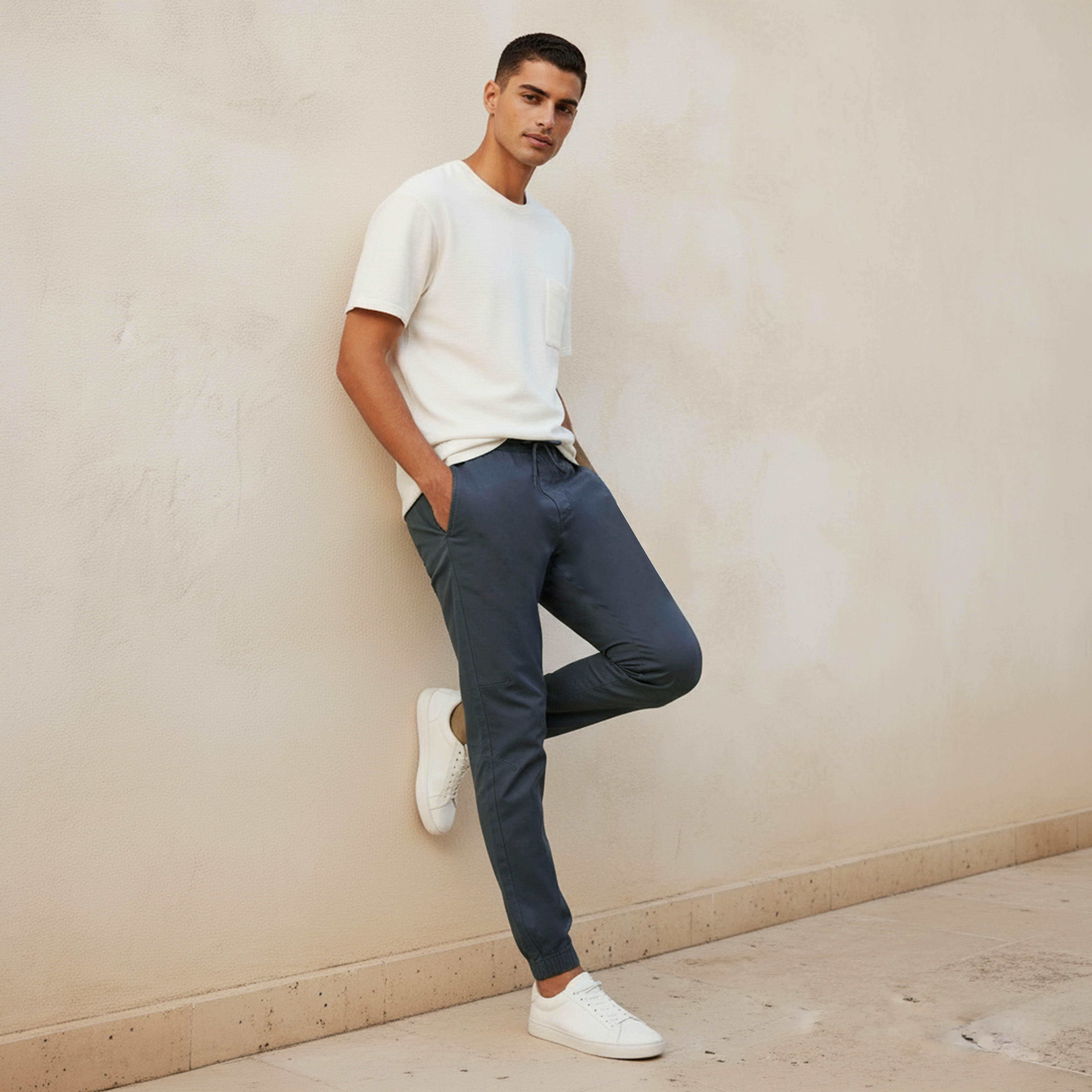 Men Slim Fit Joggers-men-clothing-bottoms-joggers-image-3