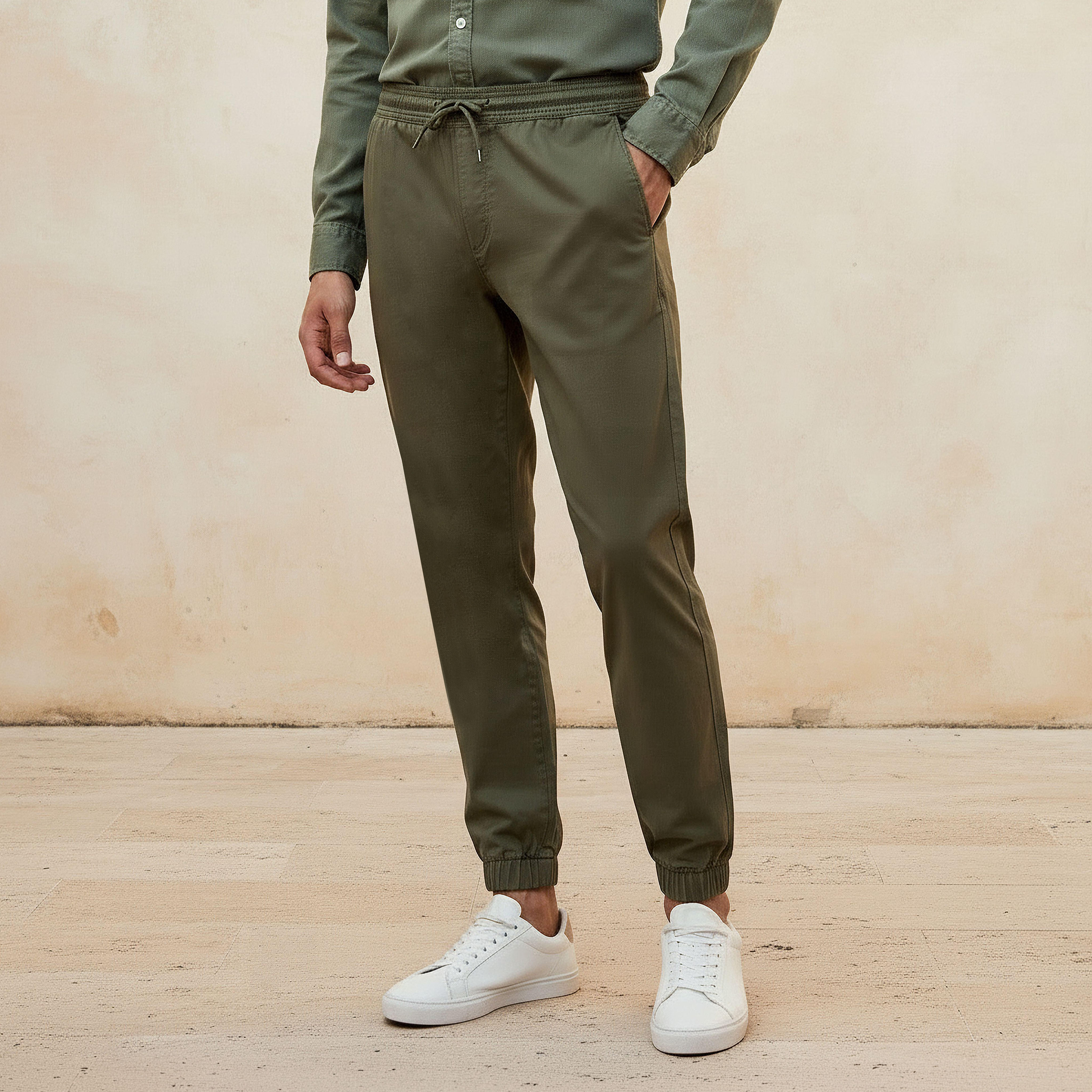 Men Slim Fit Joggers-men-clothing-bottoms-joggers-image-1