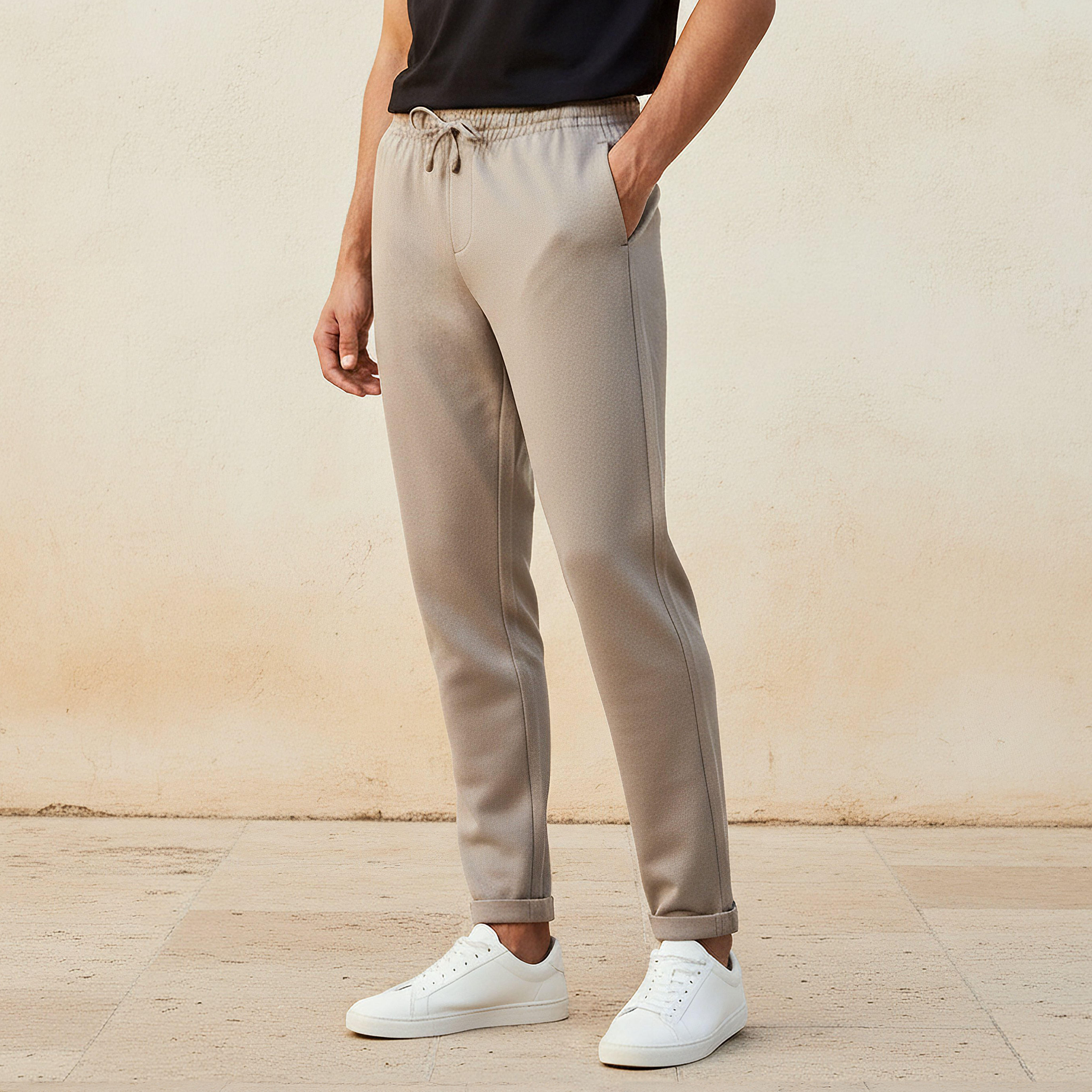بنطلون رجالي بقصة عادية-men-clothing-bottoms-trousersandchinos-trousers-image-4