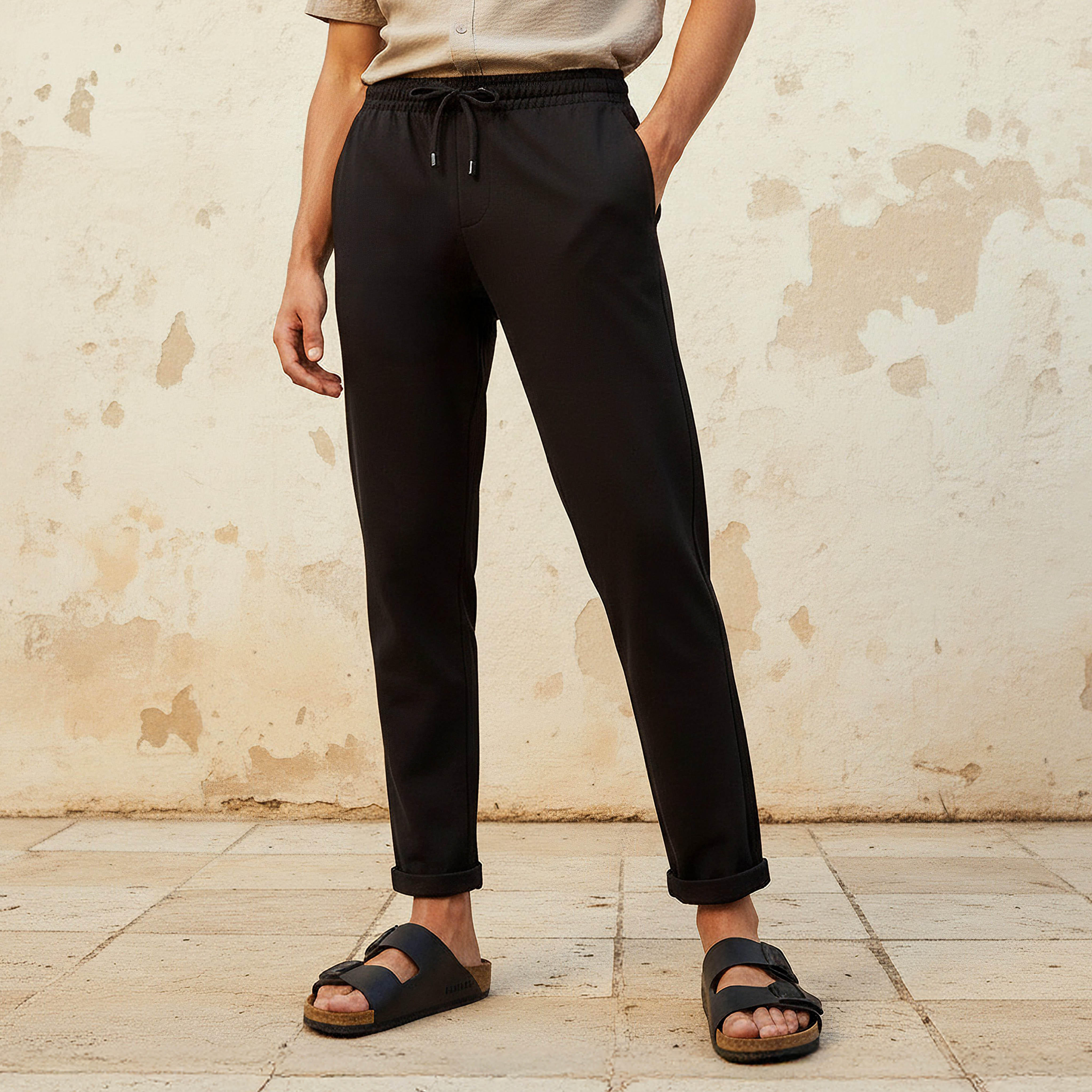 بنطلون رجالي بقصة عادية-men-clothing-bottoms-trousersandchinos-trousers-image-4