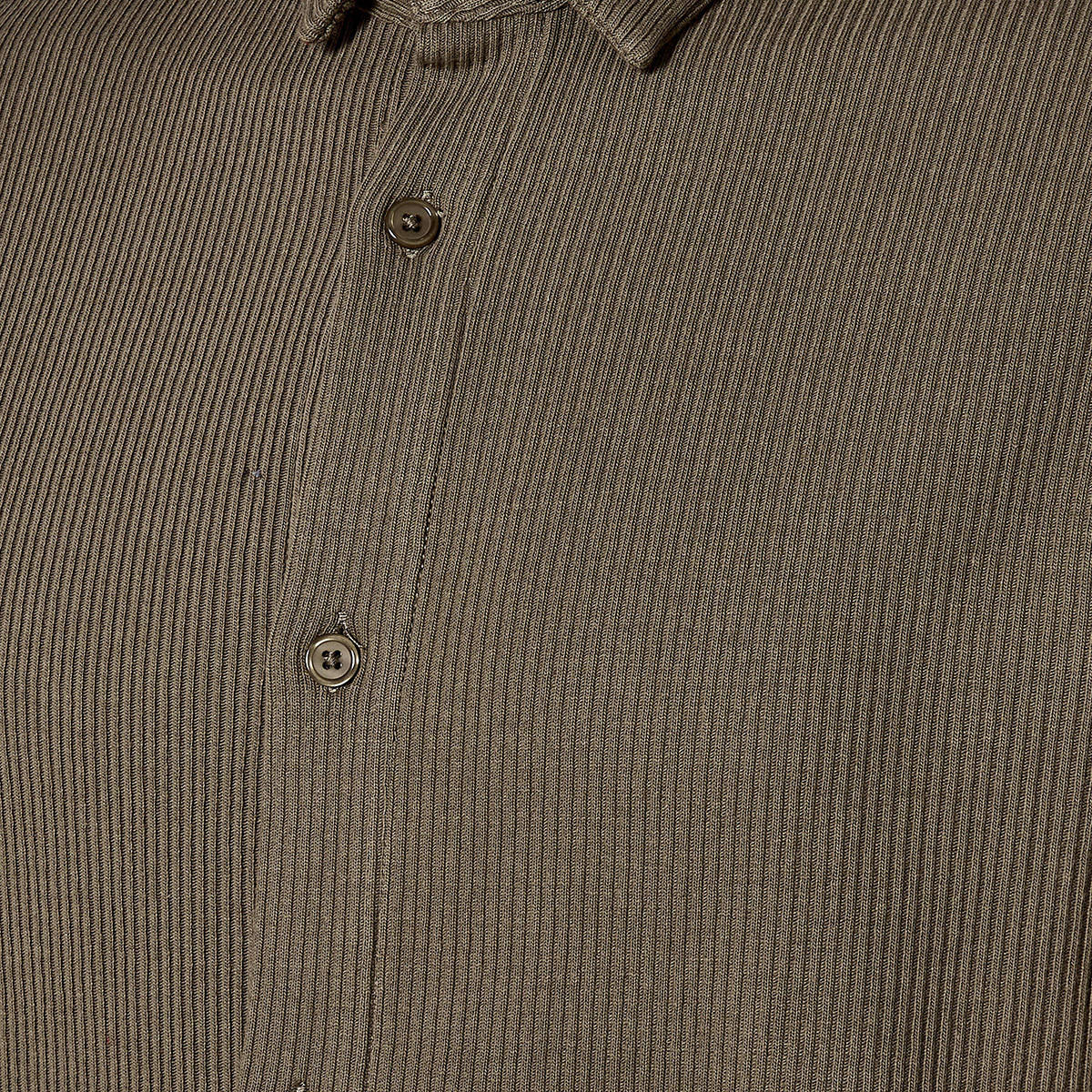 Men Regular Fit Collared Textured Short Sleeves Shirt-men-clothing-shirts-image-2