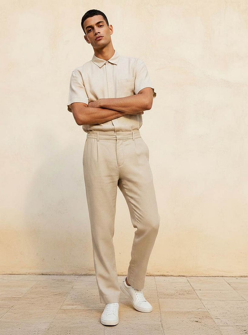 Men Regular Fit Linen Blend Trousers-men-clothing-bottoms-trousersandchinos-trousers-image-5