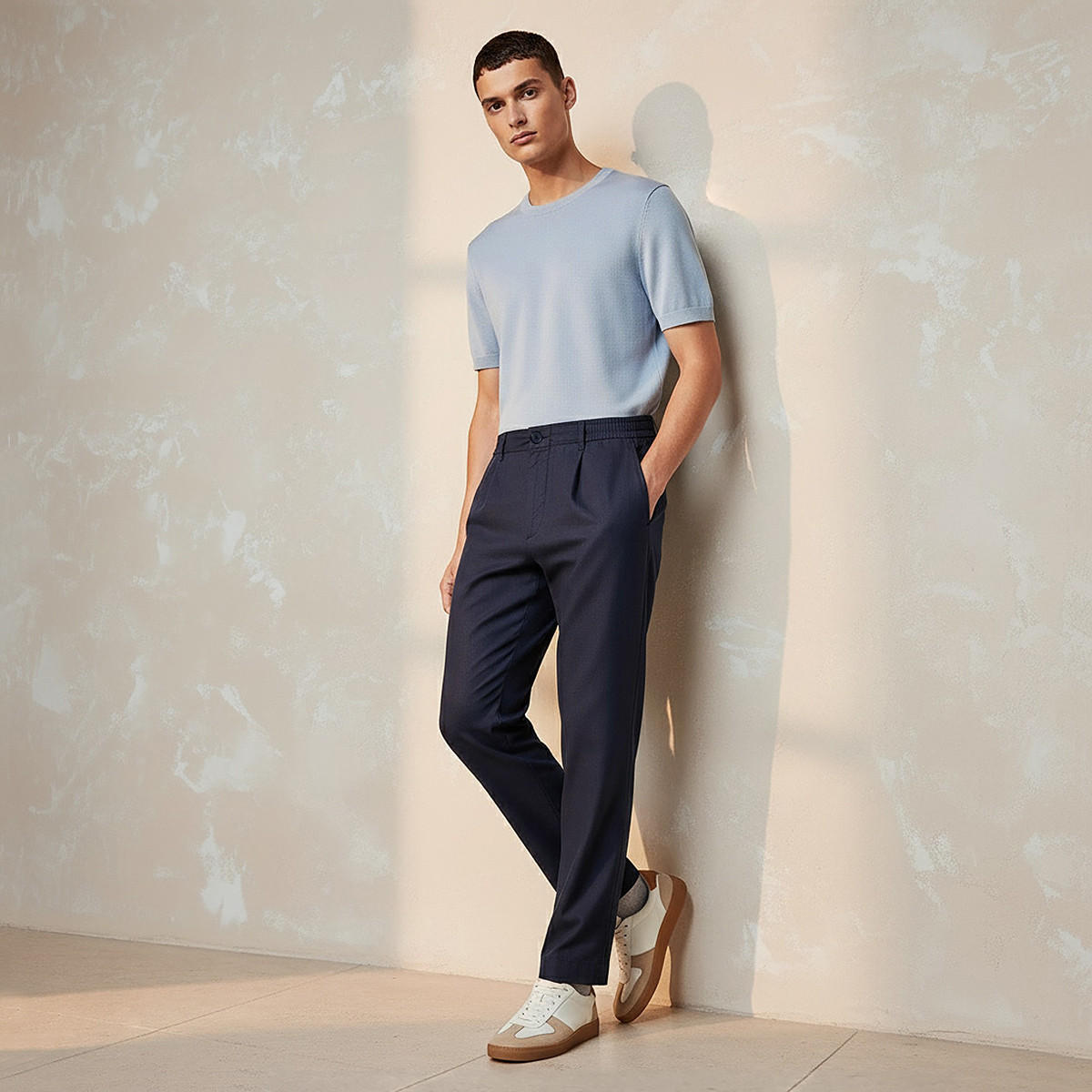 Men Regular Fit Linen Blend Trousers-men-clothing-bottoms-trousersandchinos-trousers-image-3