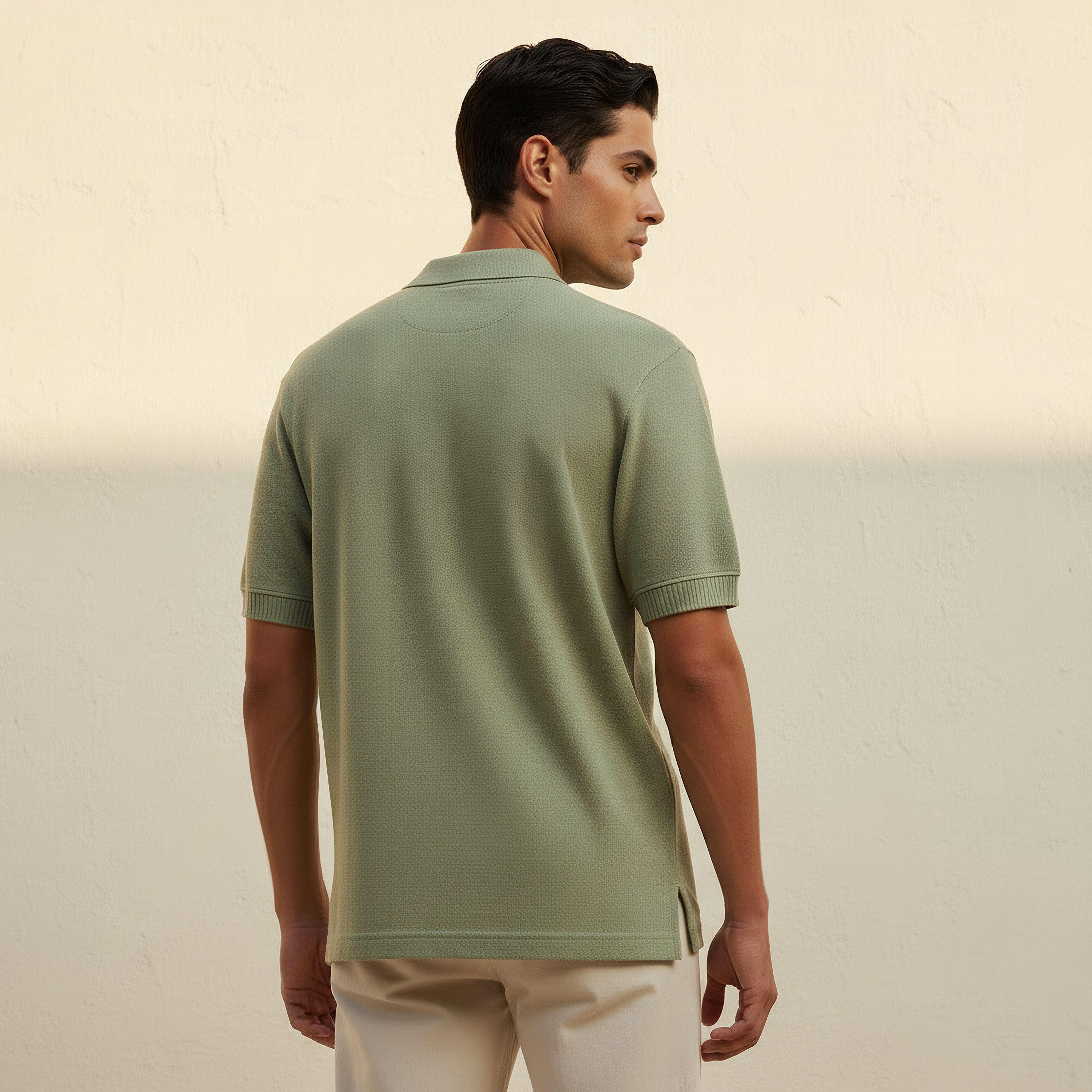 Men Short Sleeves Textured Johnny Collar Polo T-shirt-PROMO_SP_BH_RGCC_BUY2FOR11_040325-image-4
