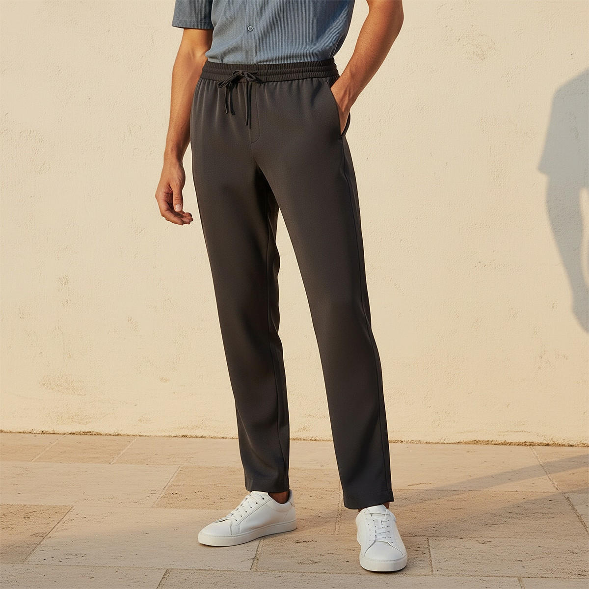 Splash Smart Regular Fit Trousers-men-clothing-trousersandchinos-trousers-image-1