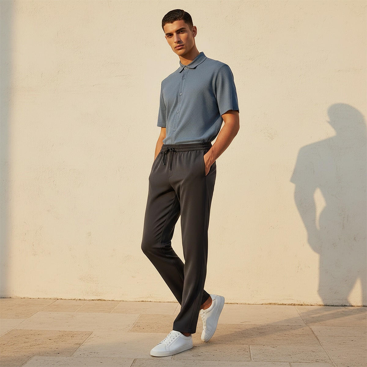 Splash Smart Regular Fit Trousers-men-clothing-trousersandchinos-trousers-image-3