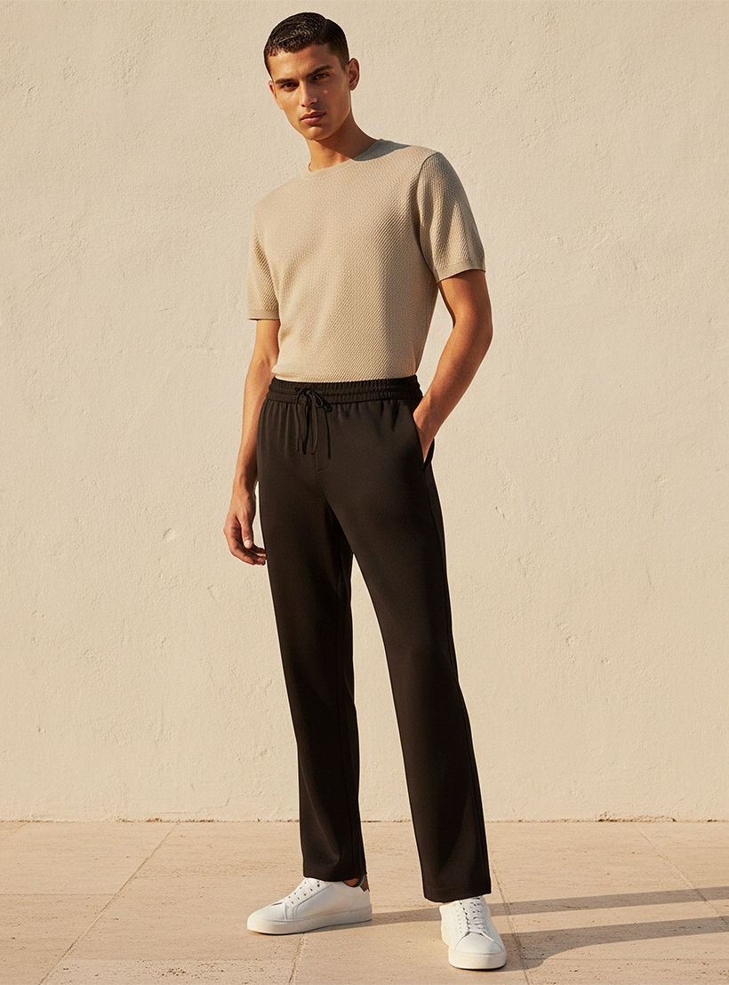 Splash Smart Regular Fit Trousers-men-clothing-bottoms-trousersandchinos-trousers-image-3