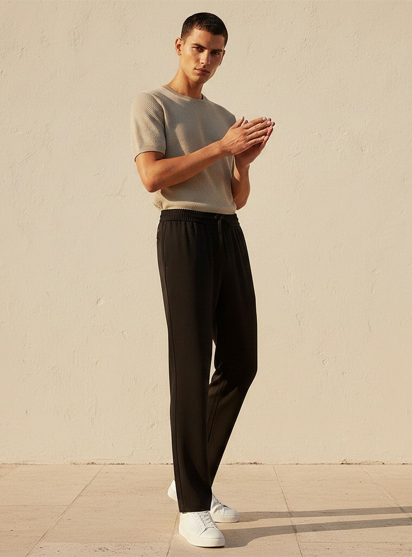 Splash Smart Regular Fit Trousers-men-clothing-bottoms-trousersandchinos-trousers-image-5