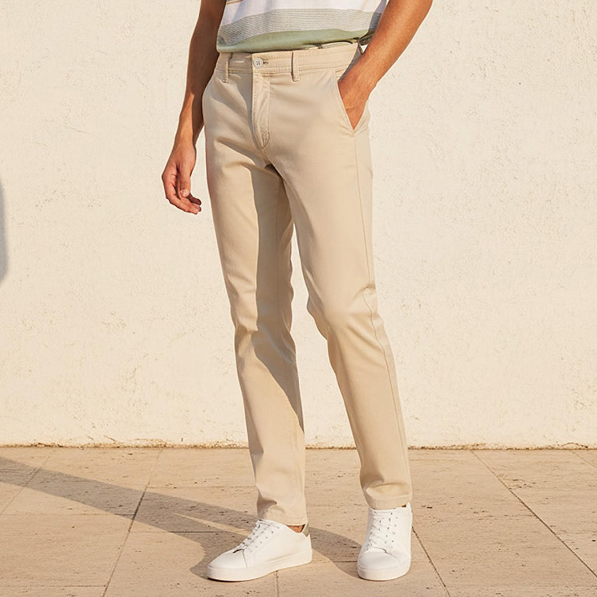 بنطلون تشينو رجالي بقصة سليم-men-clothing-bottoms-trousersandchinos-chinos-image-1
