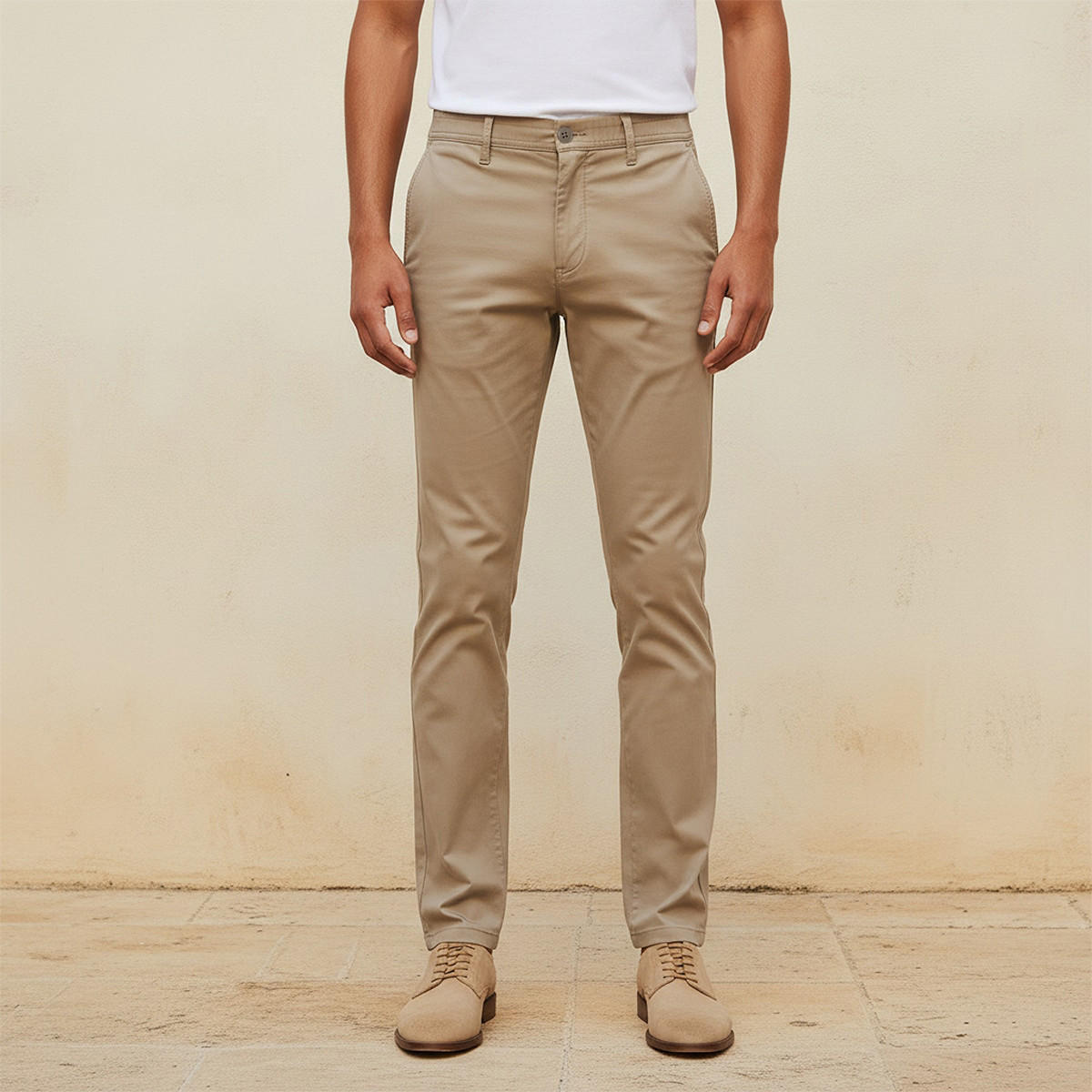 بنطلون تشينو رجالي بقصة سليم-men-clothing-bottoms-trousersandchinos-chinos-image-1