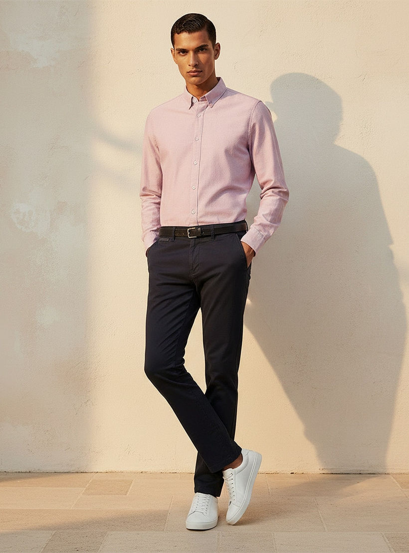 Splash Smart Slim Fit Belted Cotton Chinos-men-clothing-bottoms-trousersandchinos-chinos-image-3
