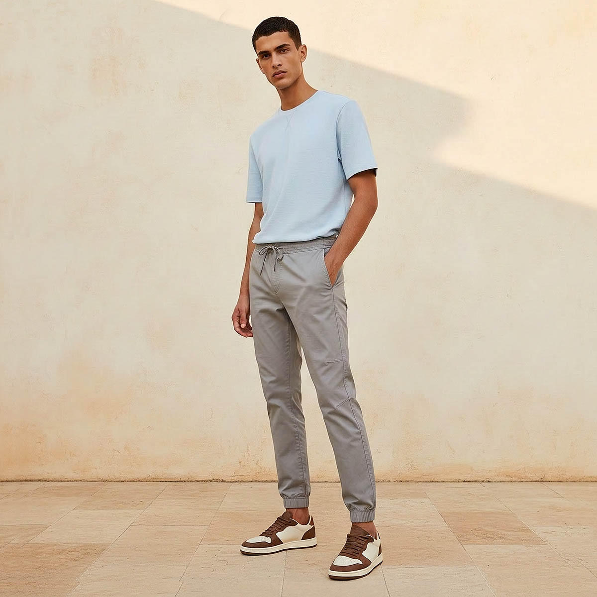 Splash Smart Slim Fit Joggers with Flexi Waist-men-clothing-bottoms-joggers-image-3