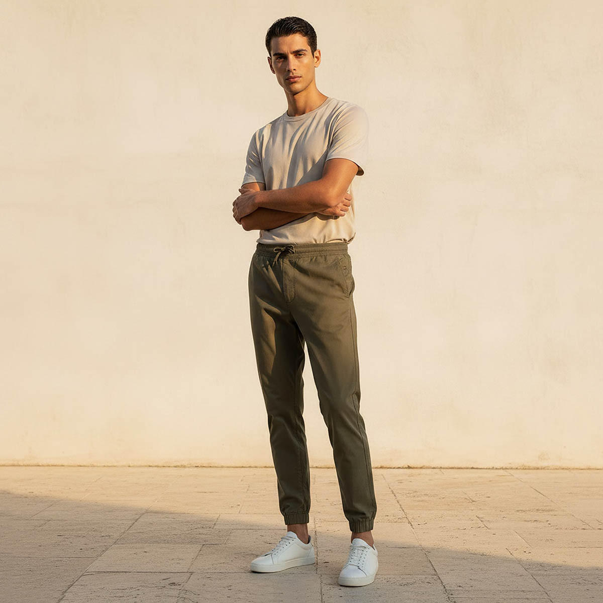 Splash Smart Slim Fit Joggers with Flexi Waist-men-clothing-bottoms-joggers-image-5