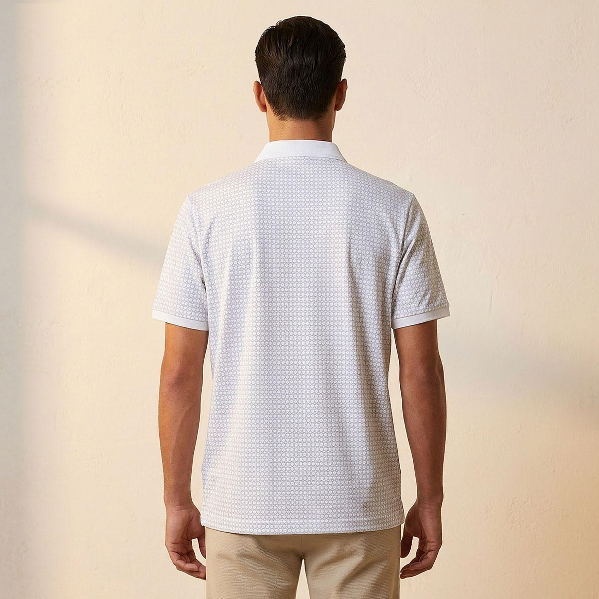 Splash Smart Short Sleeves Textured Polo T-shirt-men-clothing-tshirtsandpolos-polos-image-4