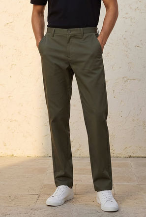 بنطلون بقصة عادية من سبلاش سمارت-men-clothing-bottoms-image-1