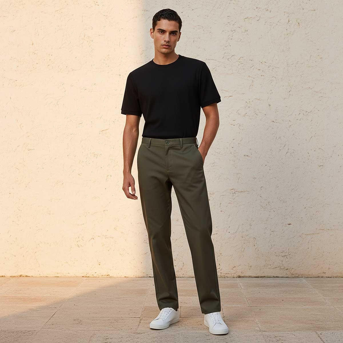 Splash Smart Regular Fit Trousers-men-clothing-bottoms-trousersandchinos-trousers-image-3