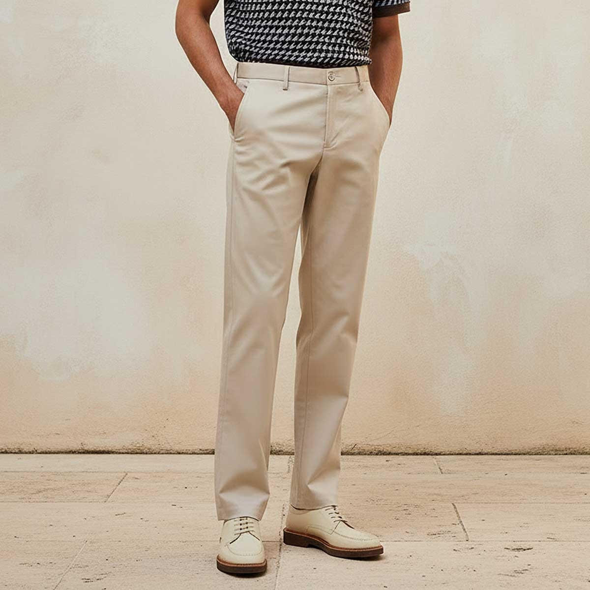 Splash Smart Regular Fit Trousers-men-clothing-trousersandchinos-trousers-image-1