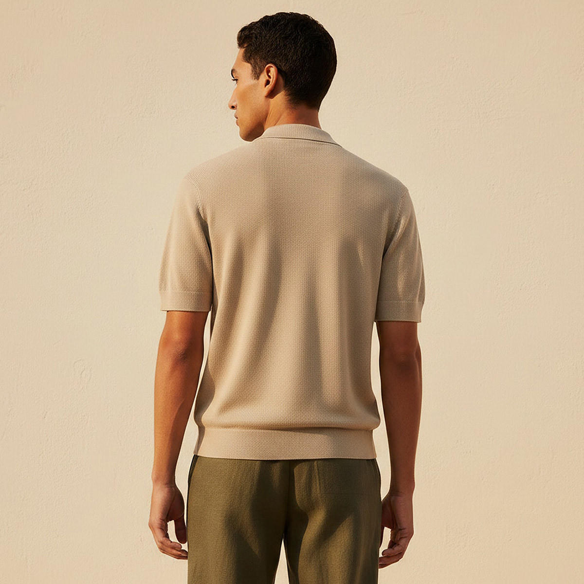 Men Short Sleeves Textured Polo T-shirt-men-clothing-tshirtsandpolos-polos-image-4