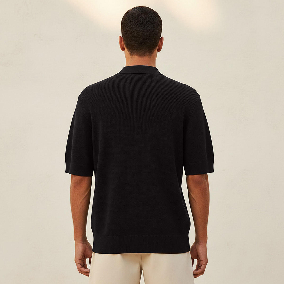Men Short Sleeves Textured Polo T-shirt-men-clothing-tshirtsandpolos-polos-image-4