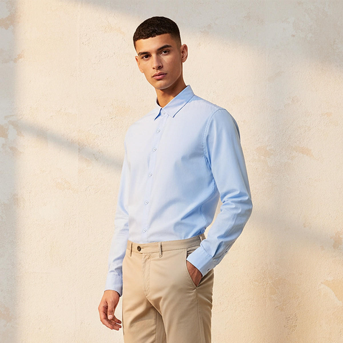 Splash Smart Regular Fit Collared Long Sleeves Shirt-men-clothing-shirts-image-1