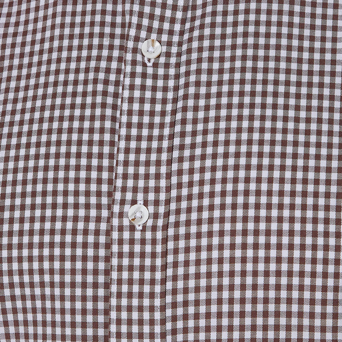 قميص كاروهات بياقة بأزرار وأكمام طويلة وقصة عادية للرجال-men-clothing-shirts-image-2