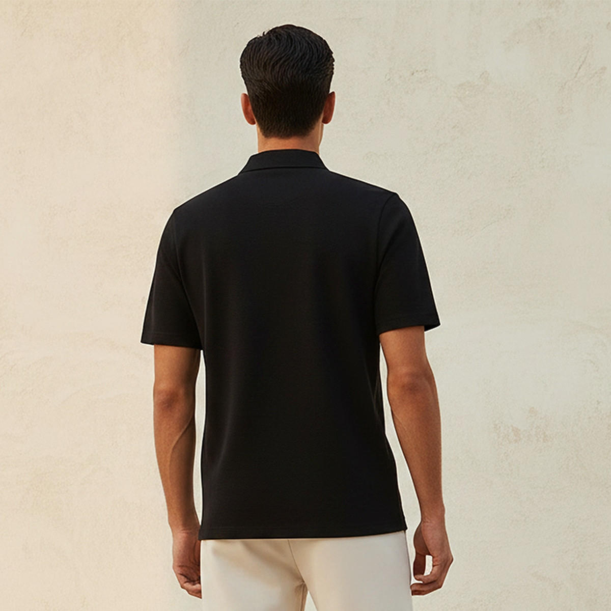 Splash Smart Short Sleeves Textured Polo T-shirt-men-clothing-tshirtsandpolos-polos-image-4