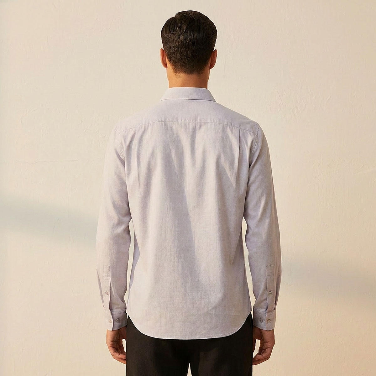 Splash Smart Regular Fit Collared Long Sleeves Shirt-men-clothing-shirts-image-4