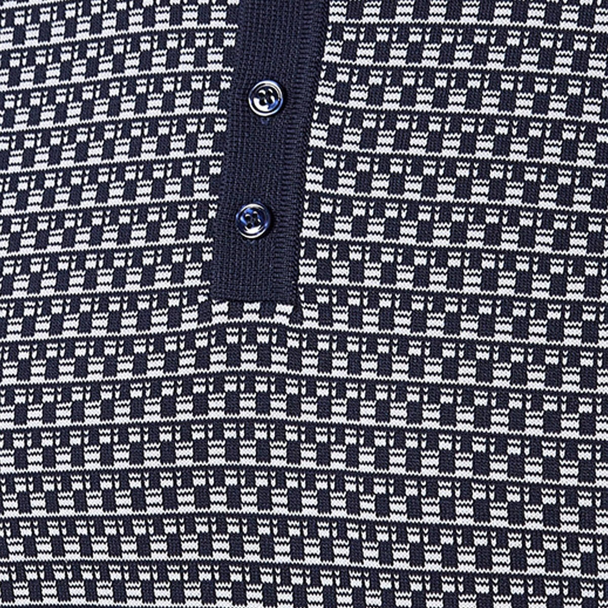 Splash Smart Short Sleeves Jacquard Polo T-shirt-men-clothing-tshirtsandpolos-polos-image-2