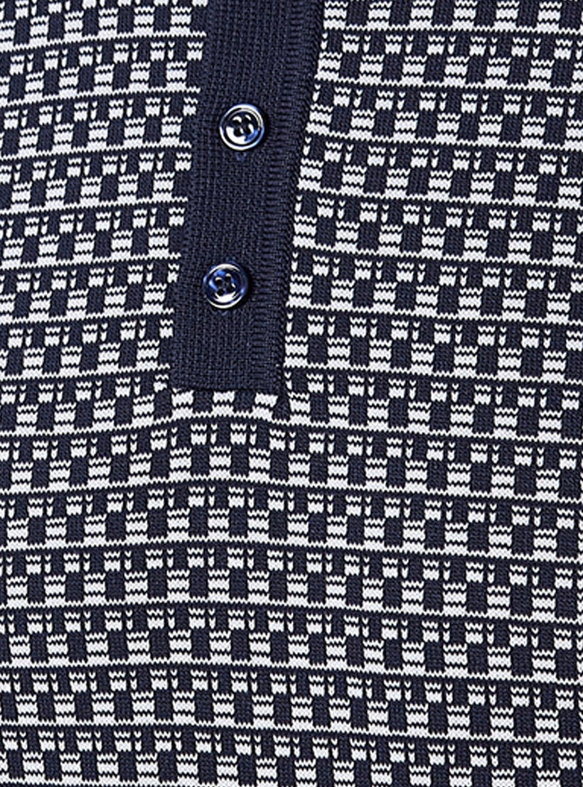 Splash Smart Short Sleeves Jacquard Polo T-shirt-men-clothing-tshirtsandpolos-polos-image-2