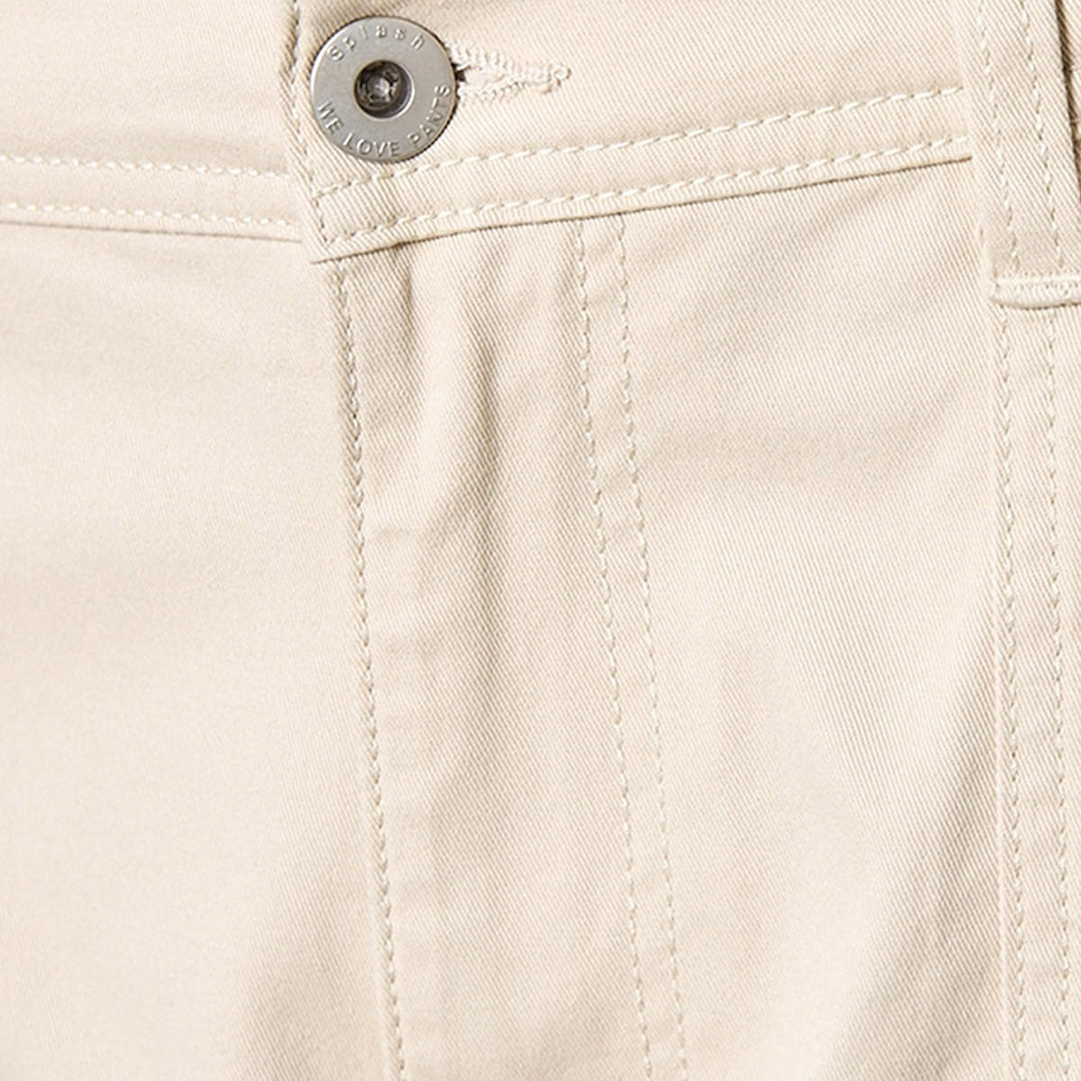 Men Regular Fit Twill Cargo Trousers-men-clothing-bottoms-trousersandchinos-trousers-image-2