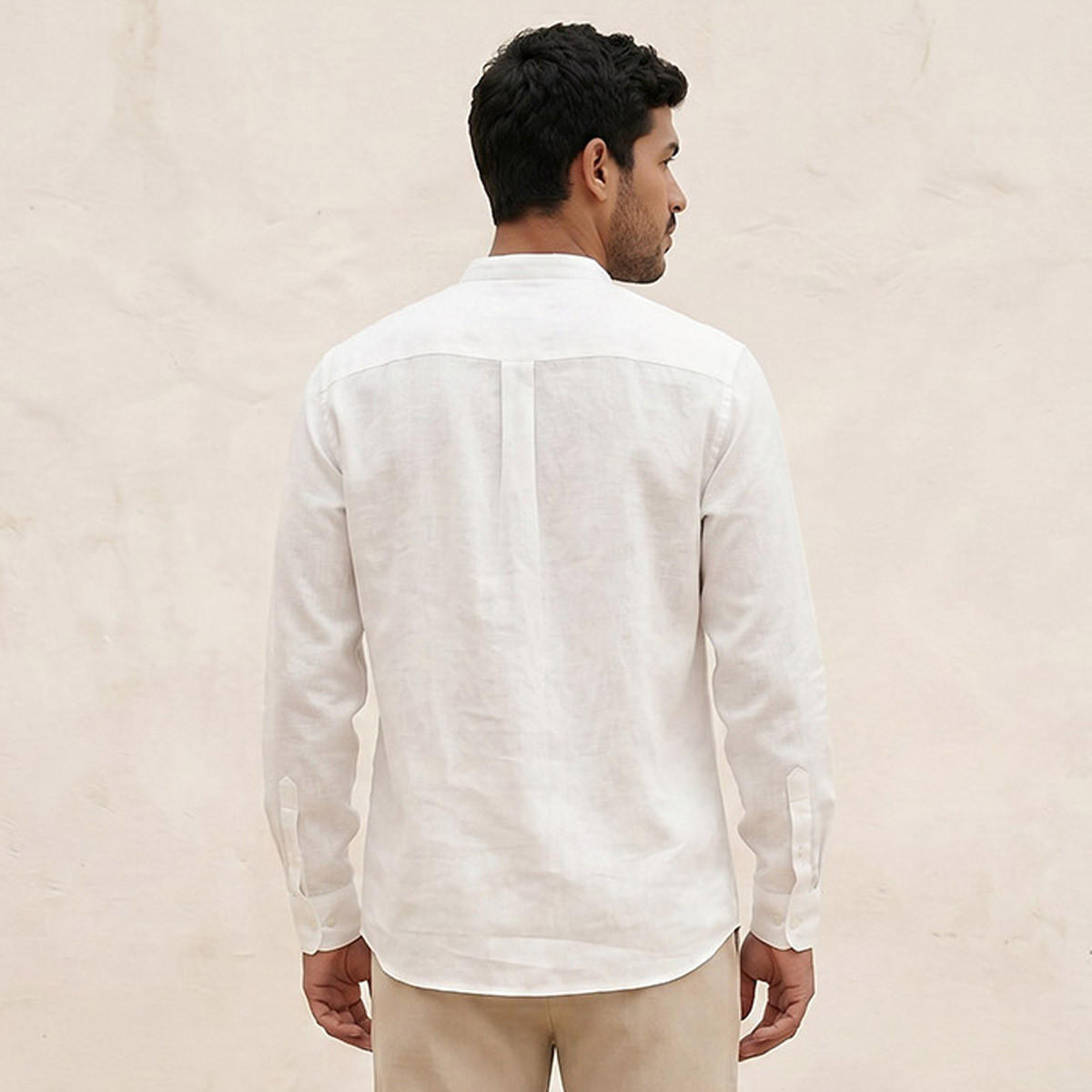 قميص مزيج كتان بقصة عادية من سبلاش سمارت-men-clothing-shirts-image-4