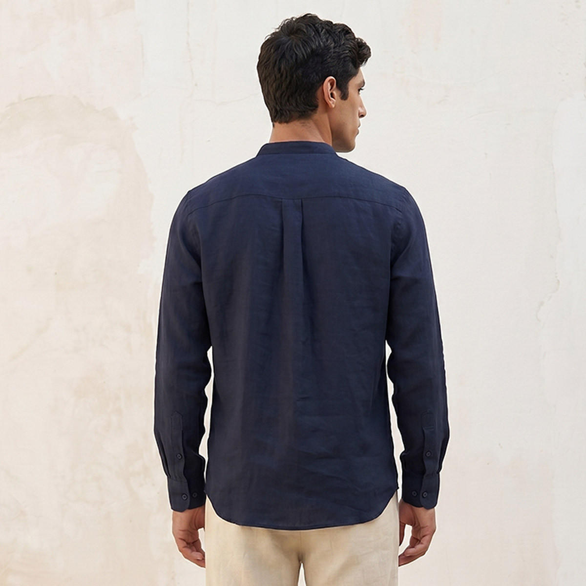 قميص مزيج كتان بقصة عادية من سبلاش سمارت-men-clothing-shirts-image-4