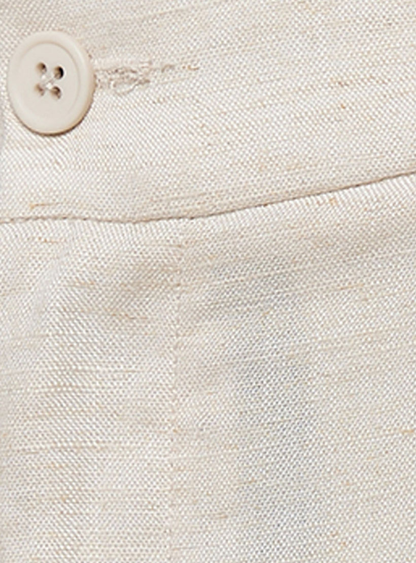 Splash Smart Regular Fit Linen Blend Trousers-men-clothing-trousersandchinos-trousers-image-2