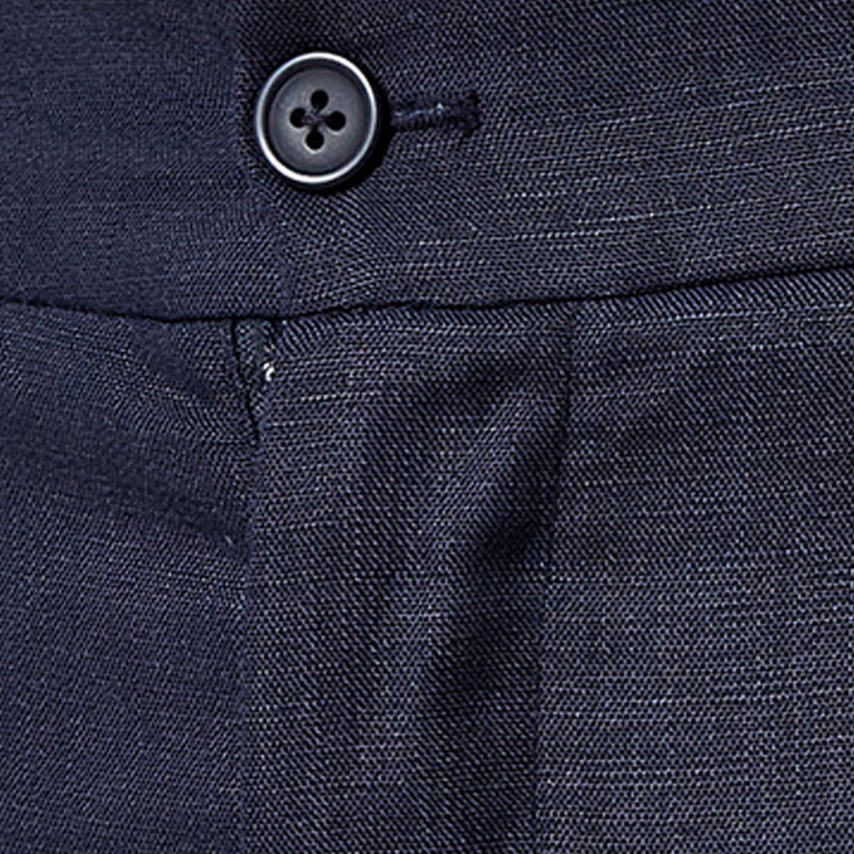 Splash Smart Regular Fit Linen Blend Trousers-men-clothing-trousersandchinos-trousers-image-2