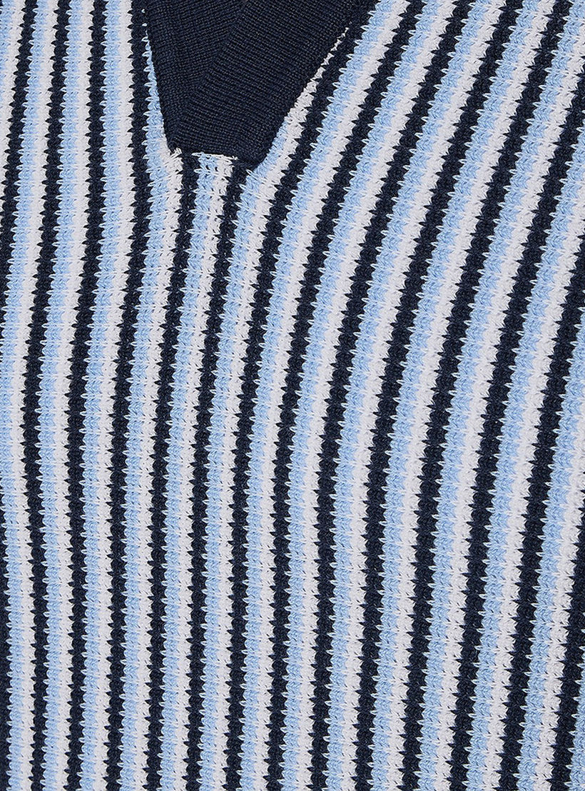 تيشيرت بولو مخطط بأكمام قصيرة للرجال-men-clothing-tshirtsandpolos-polos-image-2