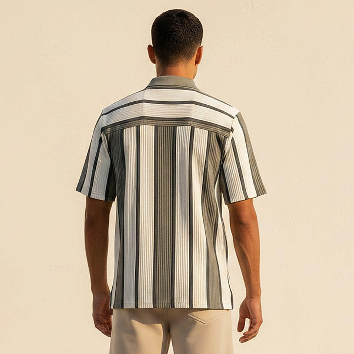 Men Short Sleeves Striped Polo T-shirt-men-clothing-tshirtsandpolos-polos-image-4
