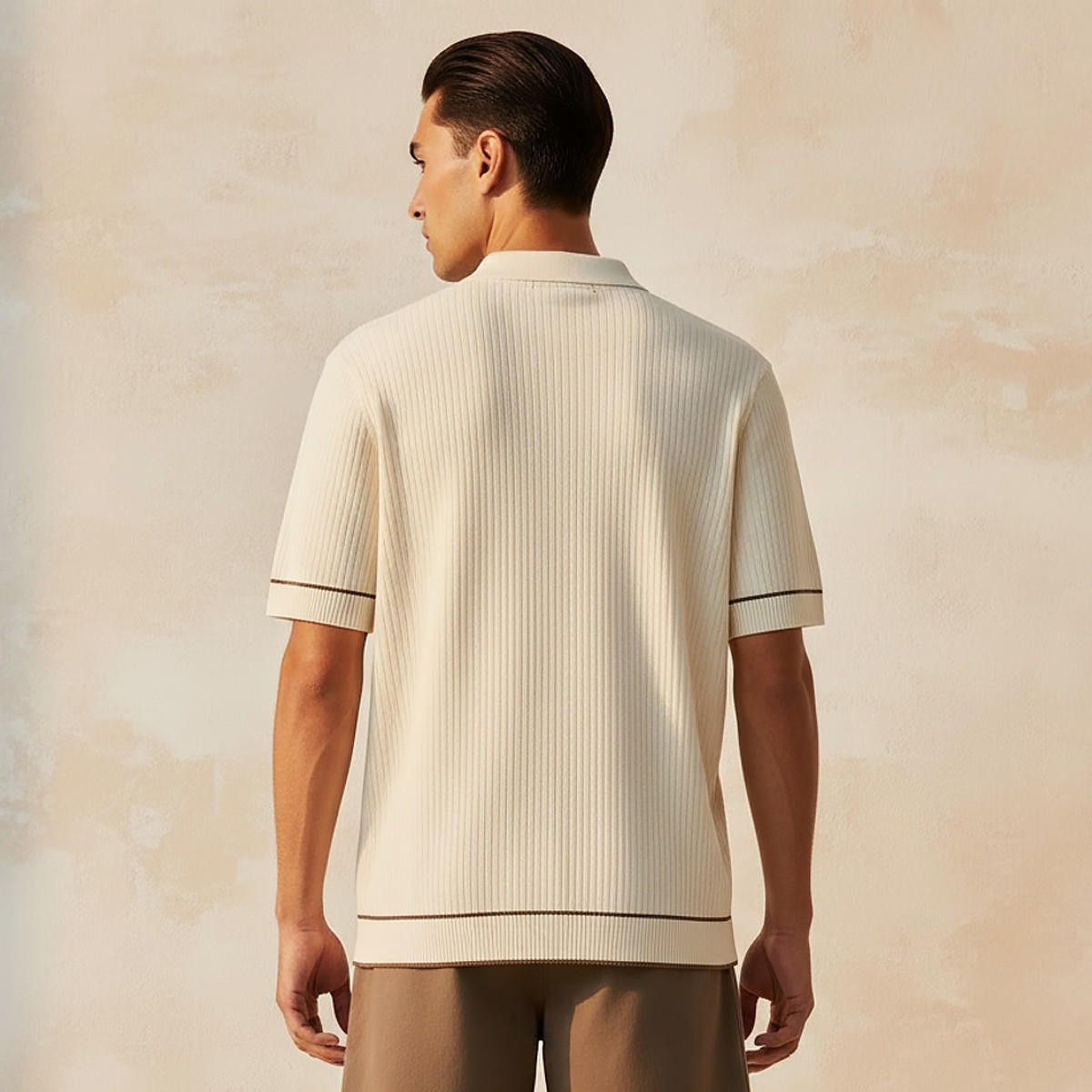تيشرت بولو بارز الملمس بأكمام قصيرة للرجال-men-clothing-tshirtsandpolos-polos-image-4