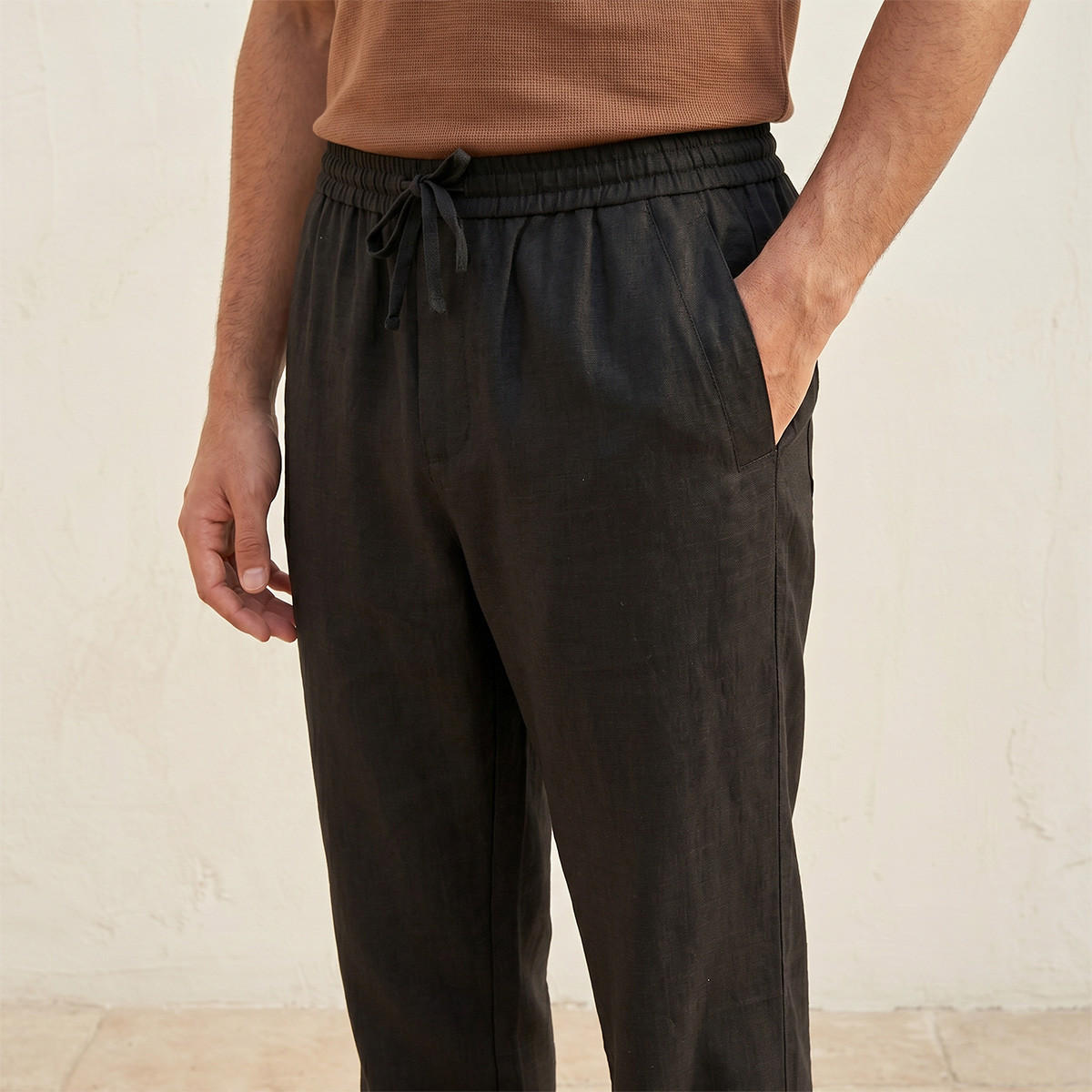 Splash Smart Regular Fit Twill Trousers-men-clothing-trousersandchinos-trousers-image-5