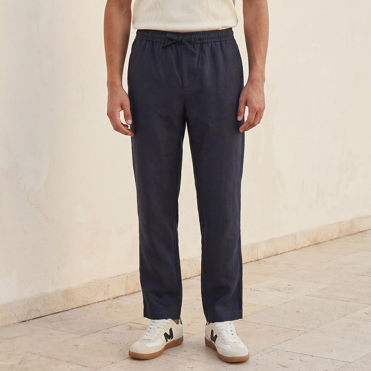 Splash Smart Regular Fit Trousers-men-clothing-bottoms-trousersandchinos-trousers-image-1