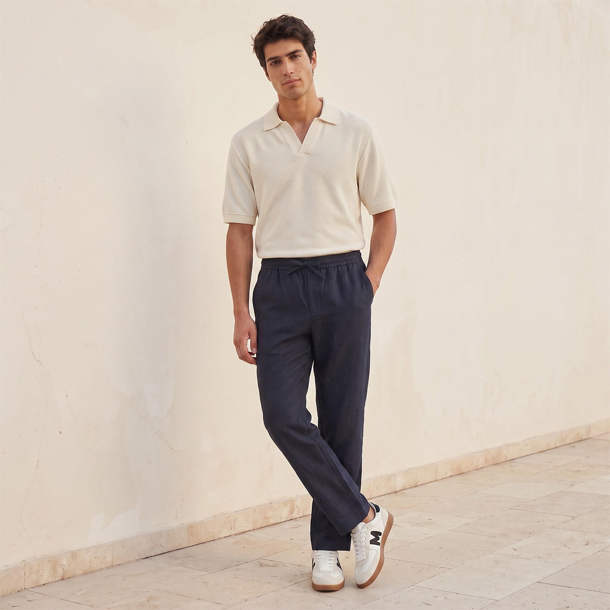 Splash Smart Regular Fit Trousers-men-clothing-bottoms-trousersandchinos-trousers-image-3