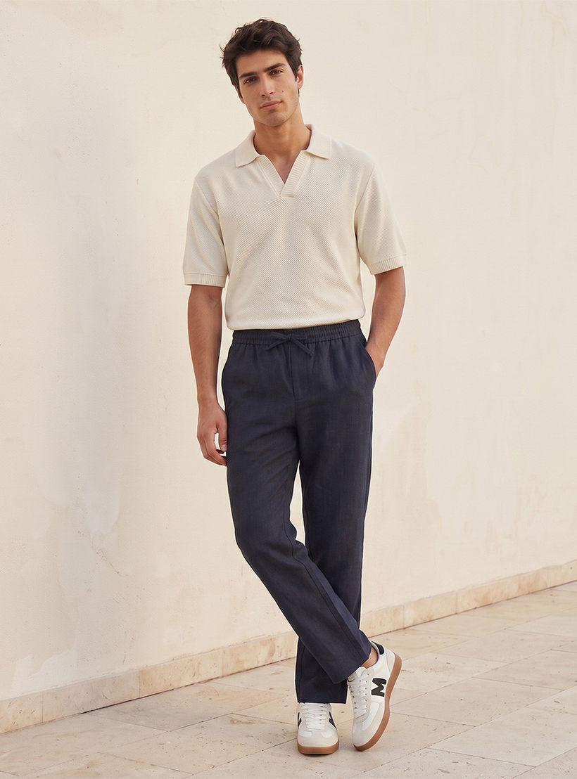 Splash Smart Regular Fit Trousers-men-clothing-bottoms-trousersandchinos-trousers-image-3